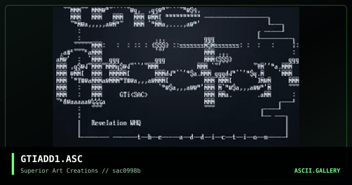 GTIADD1.ASC, by gti, 1998