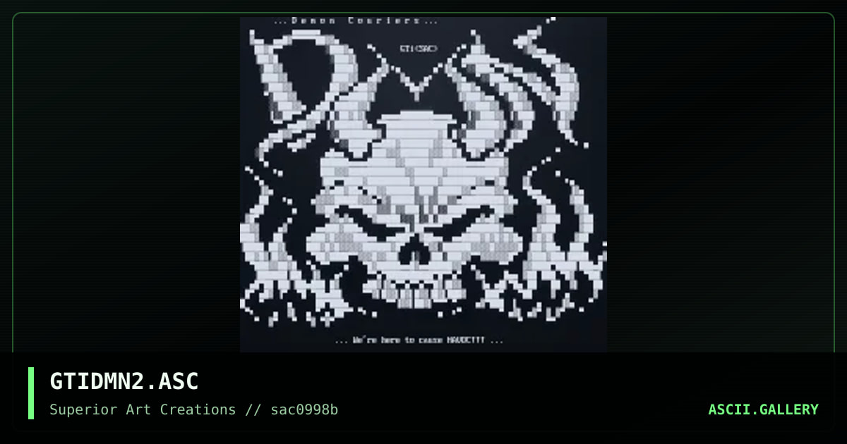 GTIDMN2.ASC, by gti, 1998