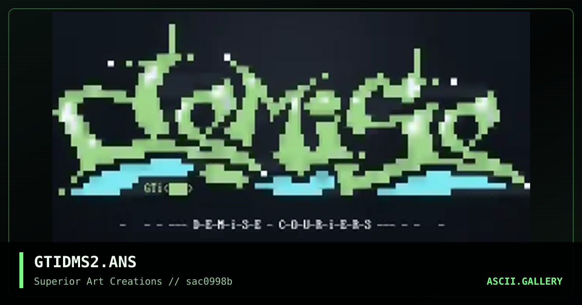 GTIDMS2.ANS, by gti, 1998