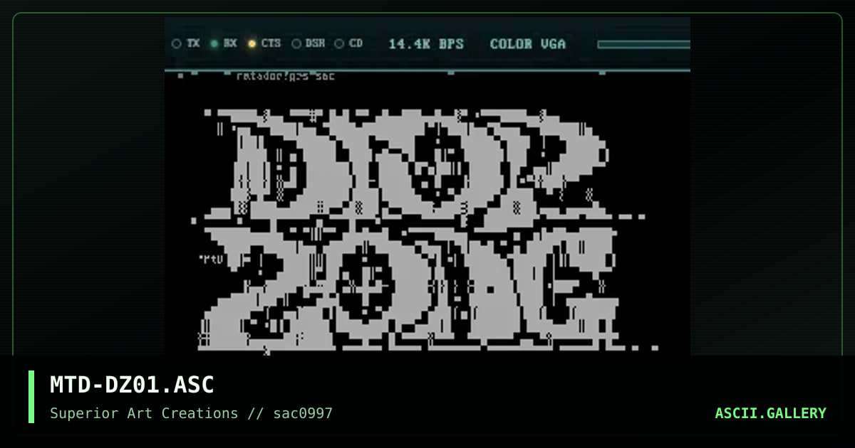 MTD-DZ01.ASC, by matador, 1997