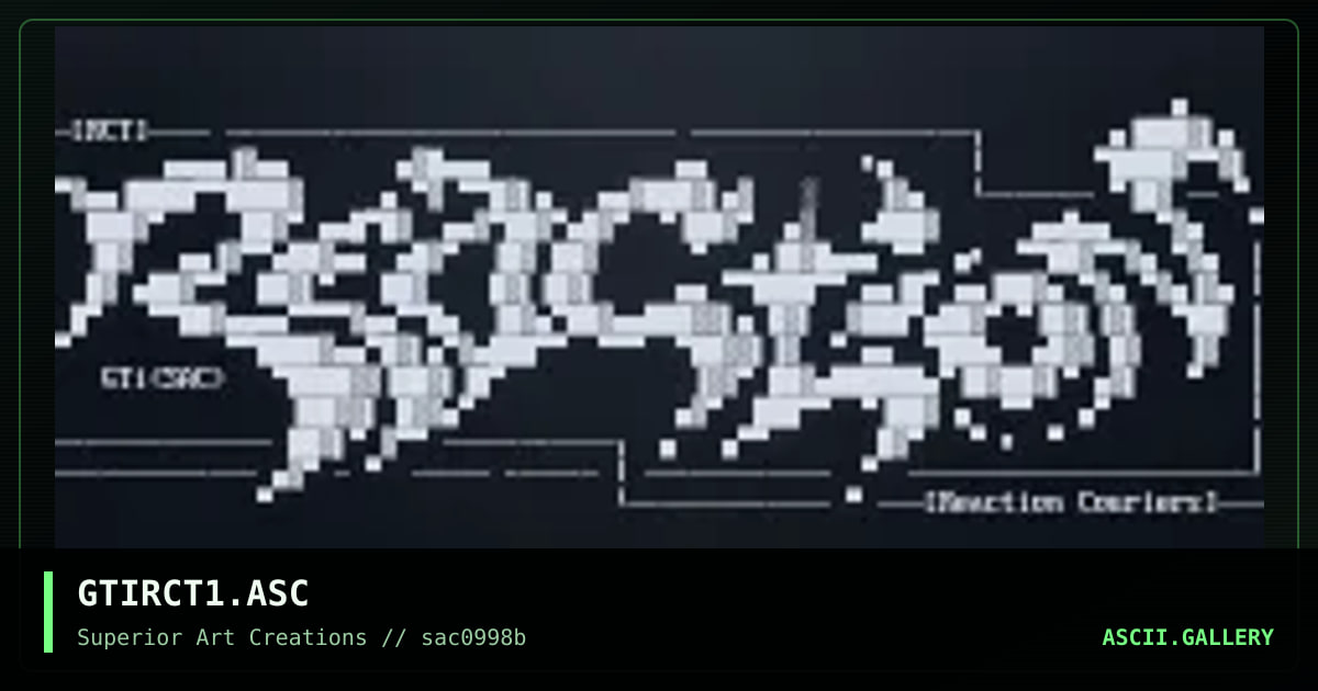 GTIRCT1.ASC, by gti, 1998