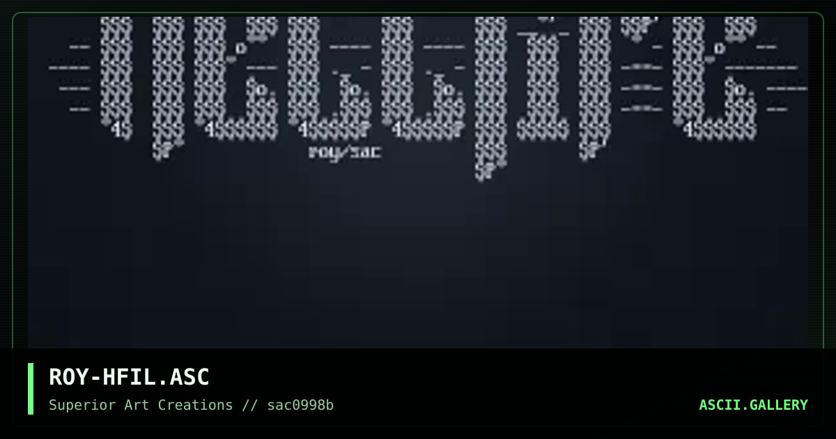 ROY-HFIL.ASC, by roy, 1998