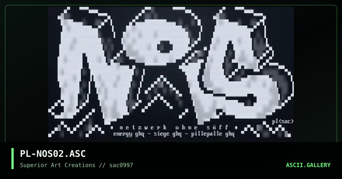 PL-NOS02.ASC, by puschel, 1997