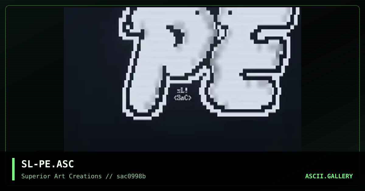 SL-PE.ASC, by strikeligt, 1998