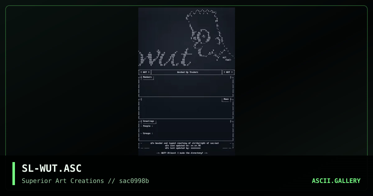 SL-WUT.ASC, by strikeligt, 1998