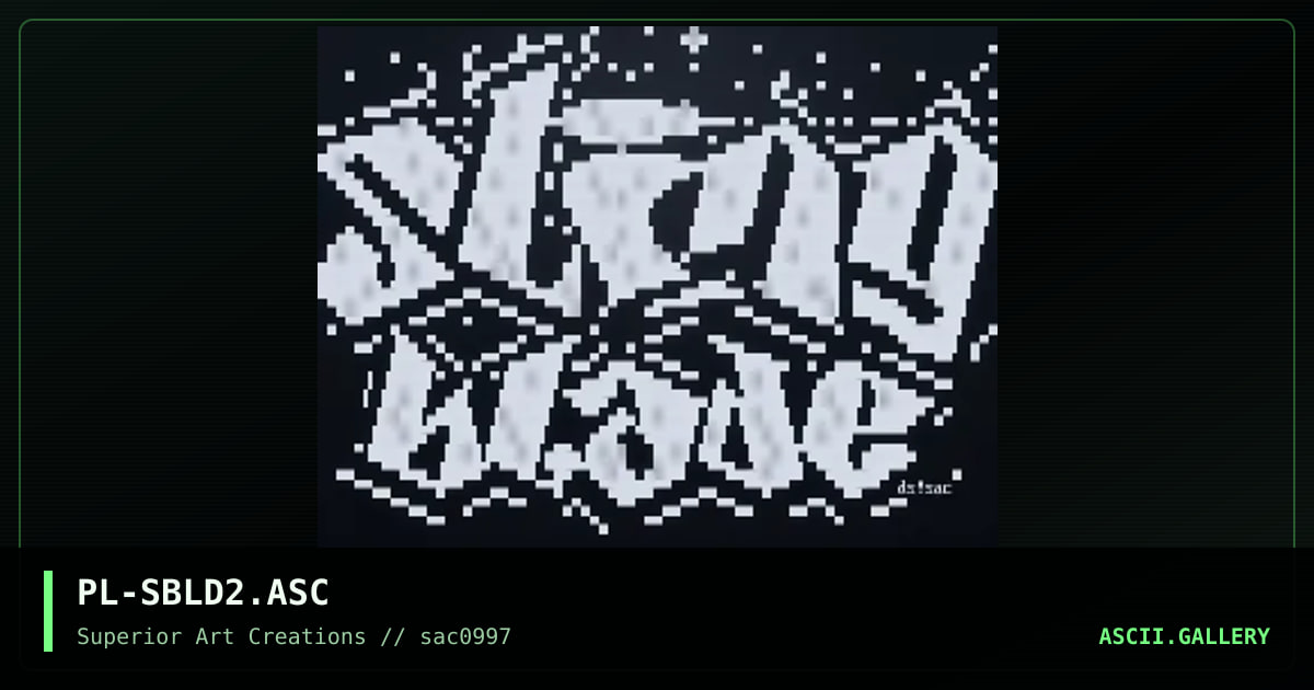 PL-SBLD2.ASC, by puschel, 1997