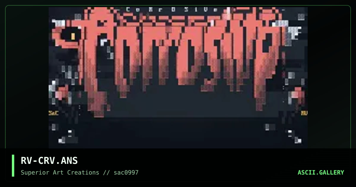 RV-CRV.ANS, by rave, 1997