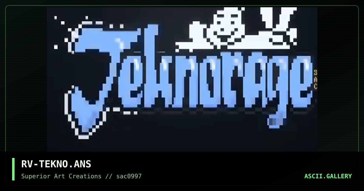 RV-TEKNO.ANS, by rave, 1997
