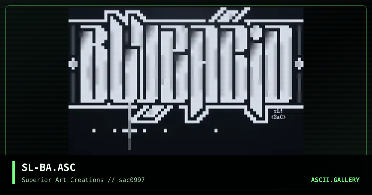 SL-BA.ASC, by strikeligt, 1997