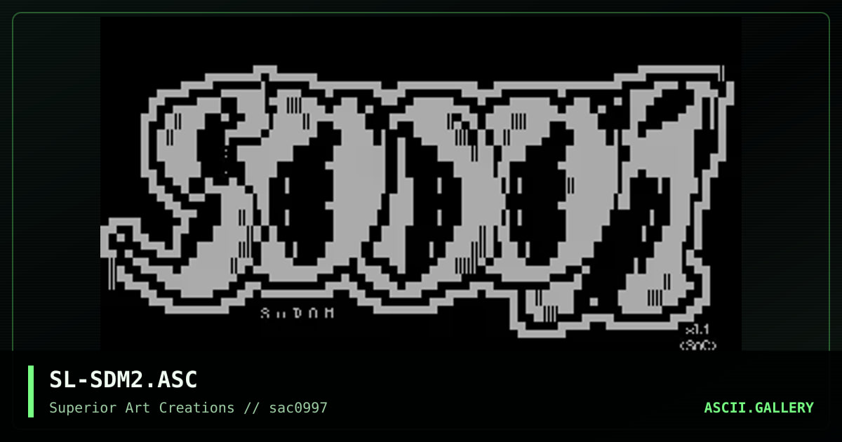 SL-SDM2.ASC, by strikeligt, 1997