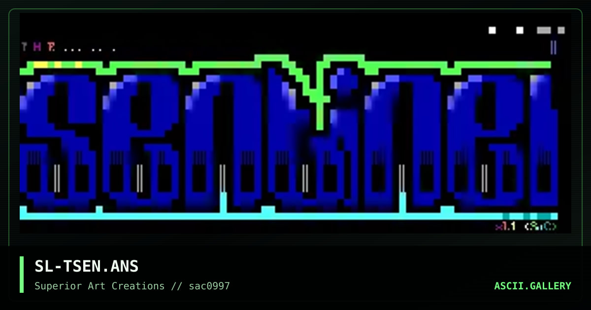 SL-TSEN.ANS, by strikeligt, 1997