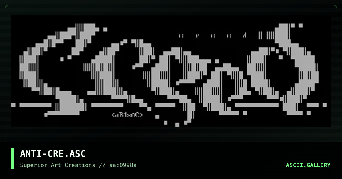 ANTI-CRE.ASC, by antibody, 1998