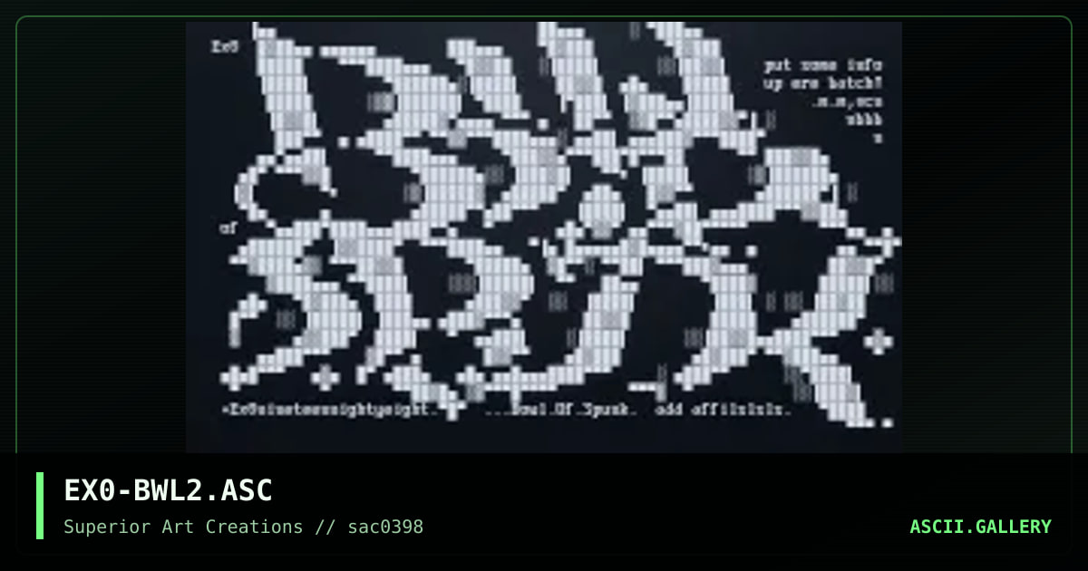EX0-BWL2.ASC, by exo, 1998