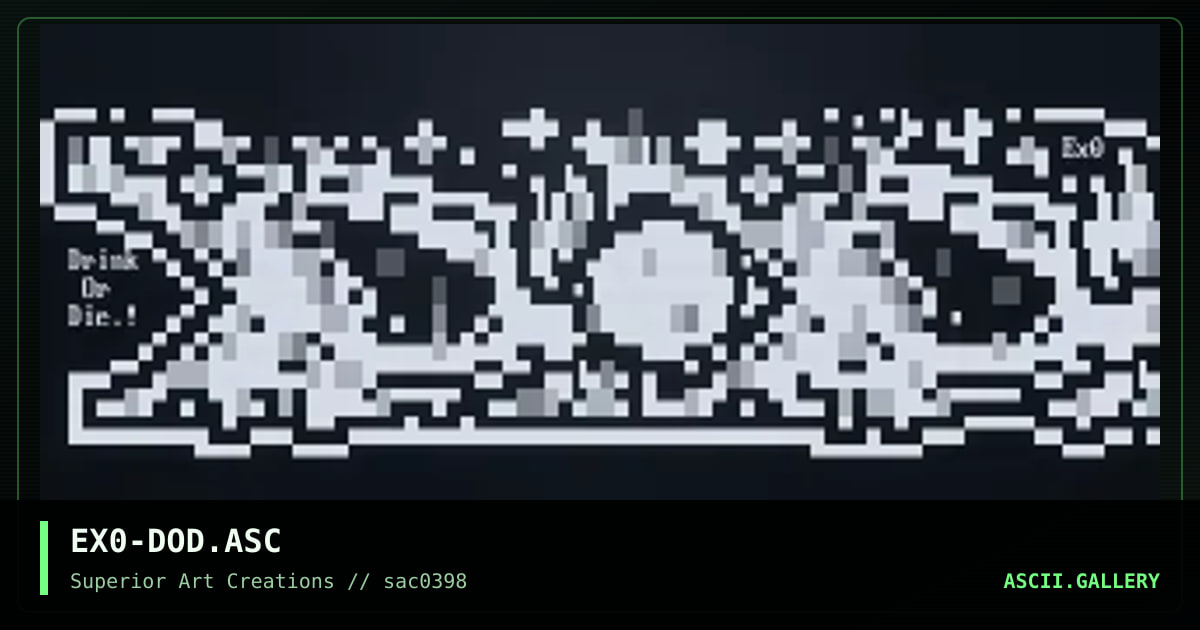EX0-DOD.ASC, by exo, 1998