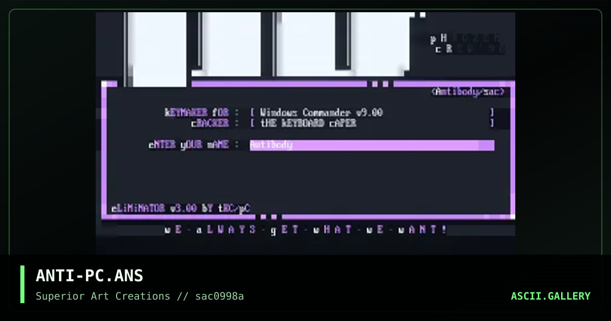 ANTI-PC.ANS, by antibody, 1998