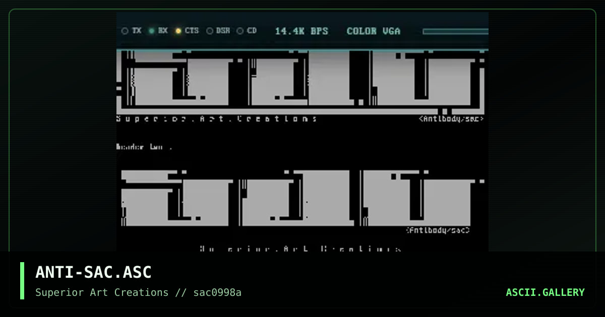 ANTI-SAC.ASC, by antibody, 1998
