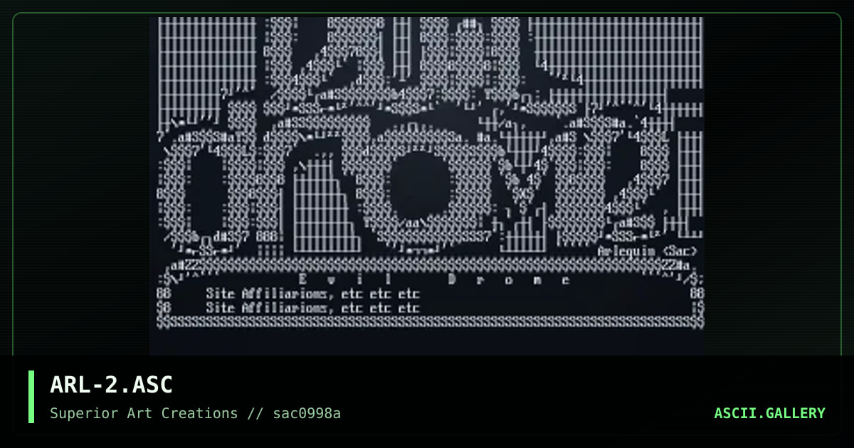 ARL-2.ASC, by arlequin, 1998