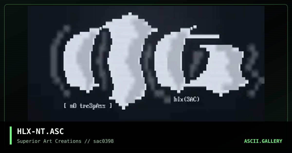 HLX-NT.ASC, by helix, 1998