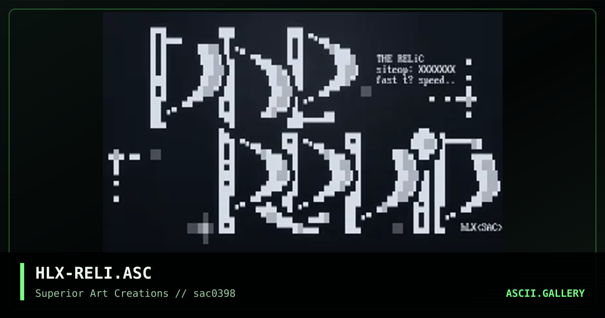 HLX-RELI.ASC, by helix, 1998