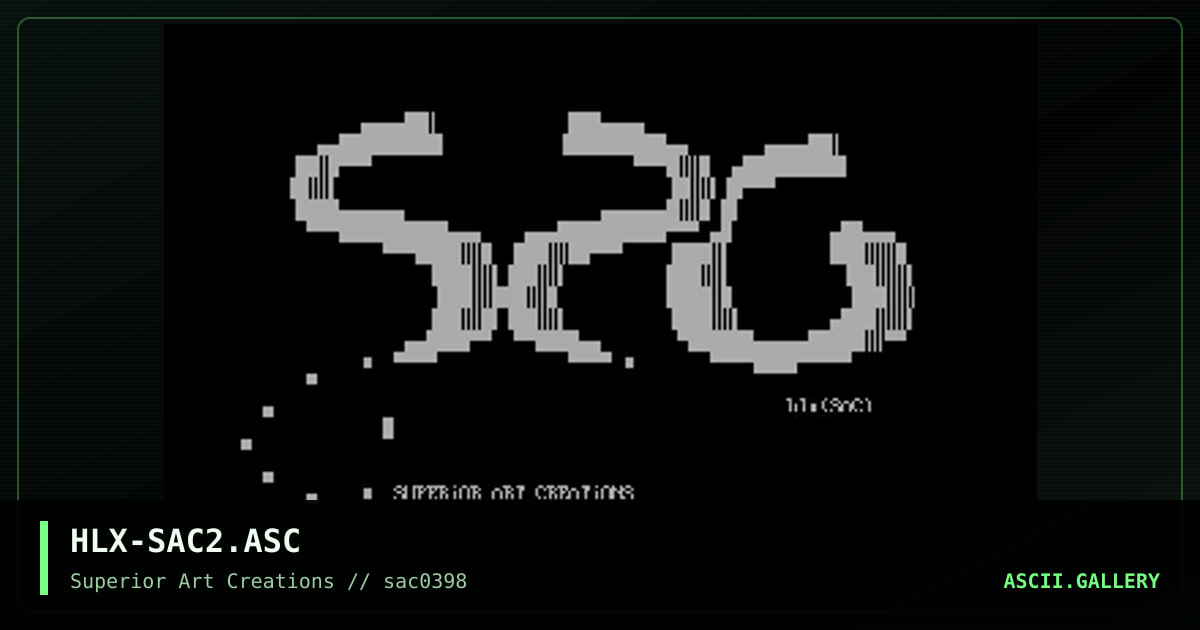 HLX-SAC2.ASC, by helix, 1998