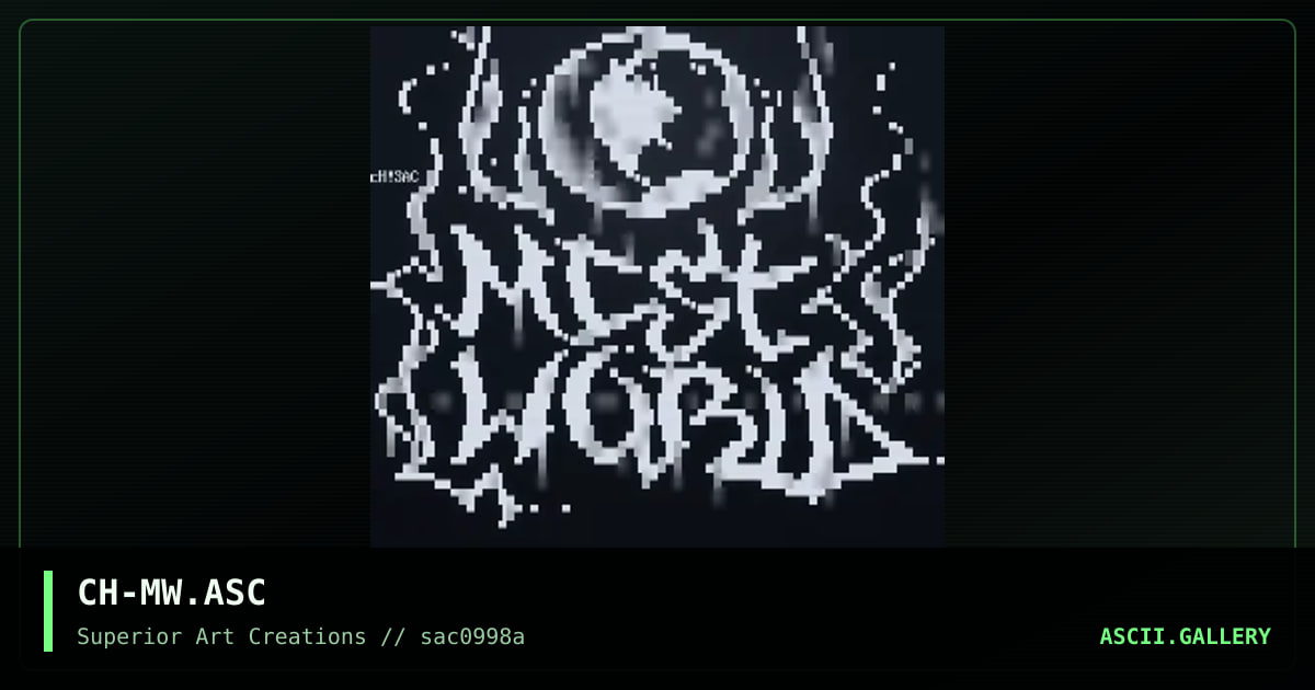 CH-MW.ASC, by creature of hell, 1998