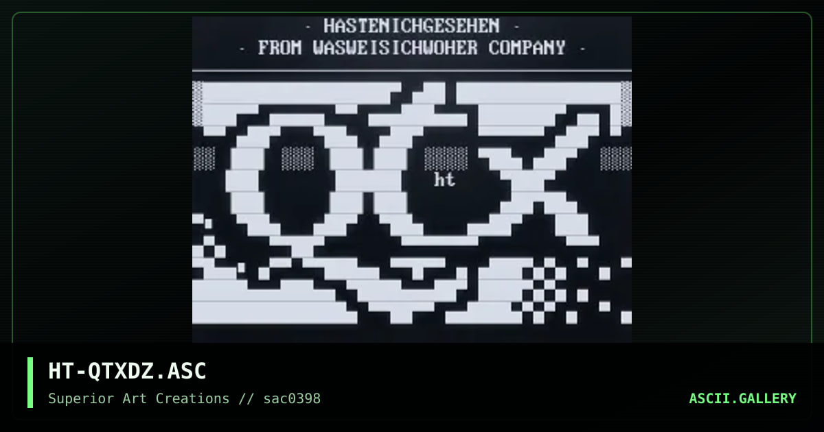 HT-QTXDZ.ASC, by hetero, 1998