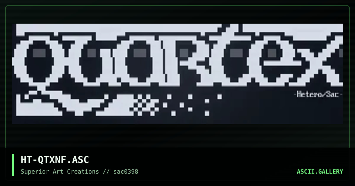 HT-QTXNF.ASC, by hetero, 1998