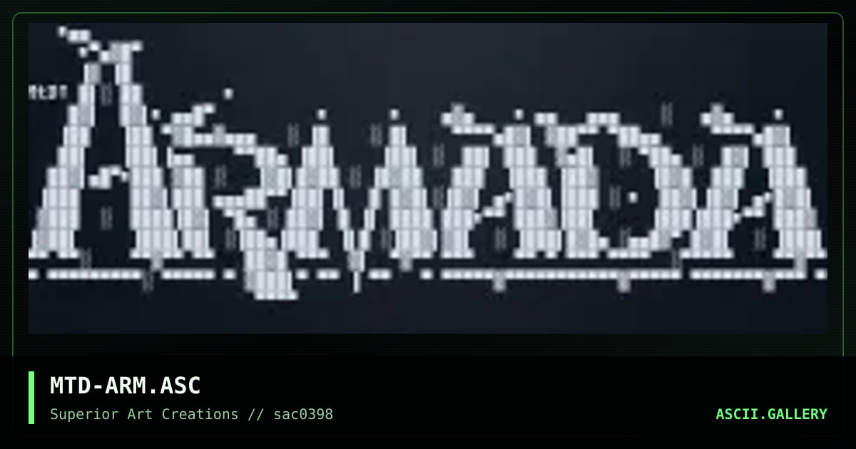 MTD-ARM.ASC, by matador, 1998