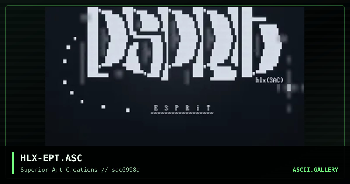 HLX-EPT.ASC, by helix, 1998