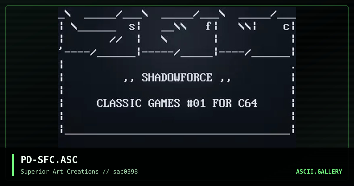 PD-SFC.ASC, by poldi, 1998