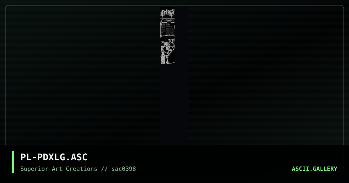 PL-PDXLG.ASC, by puschel, 1998