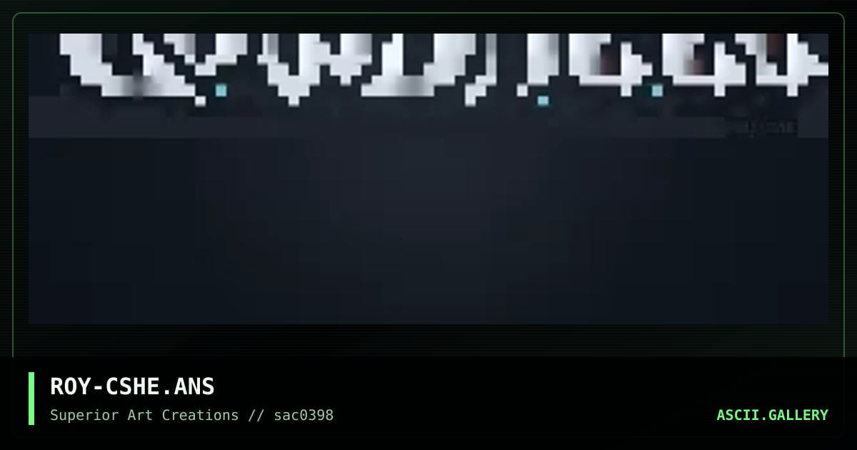 ROY-CSHE.ANS, by roy, 1998