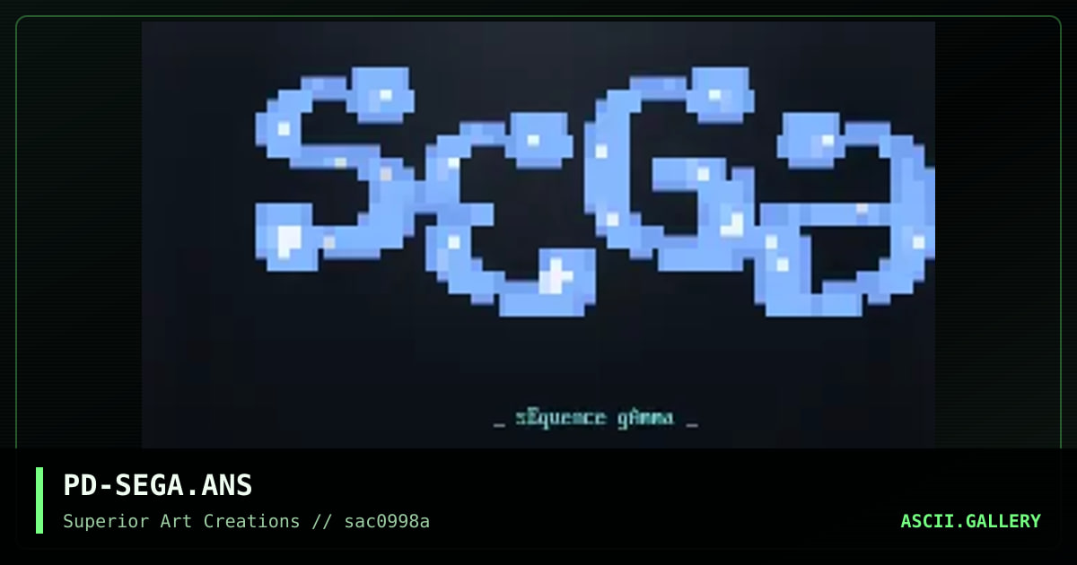 PD-SEGA.ANS, by poldi, 1998