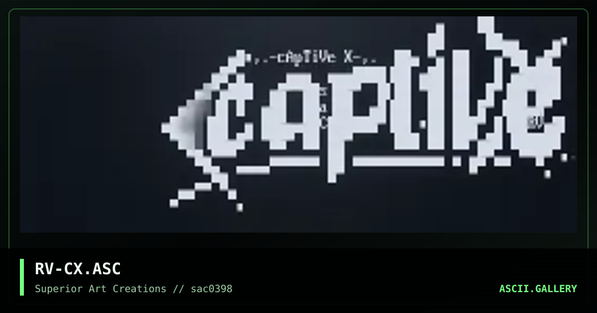 RV-CX.ASC, by rave, 1998