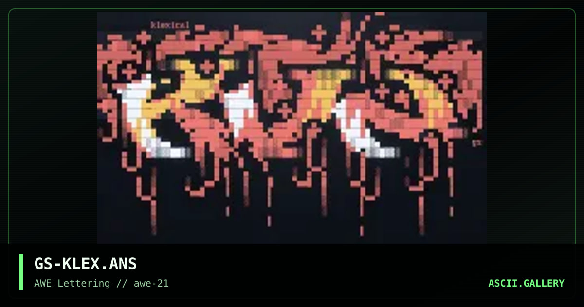 Klexical, by grindstoned, 1999