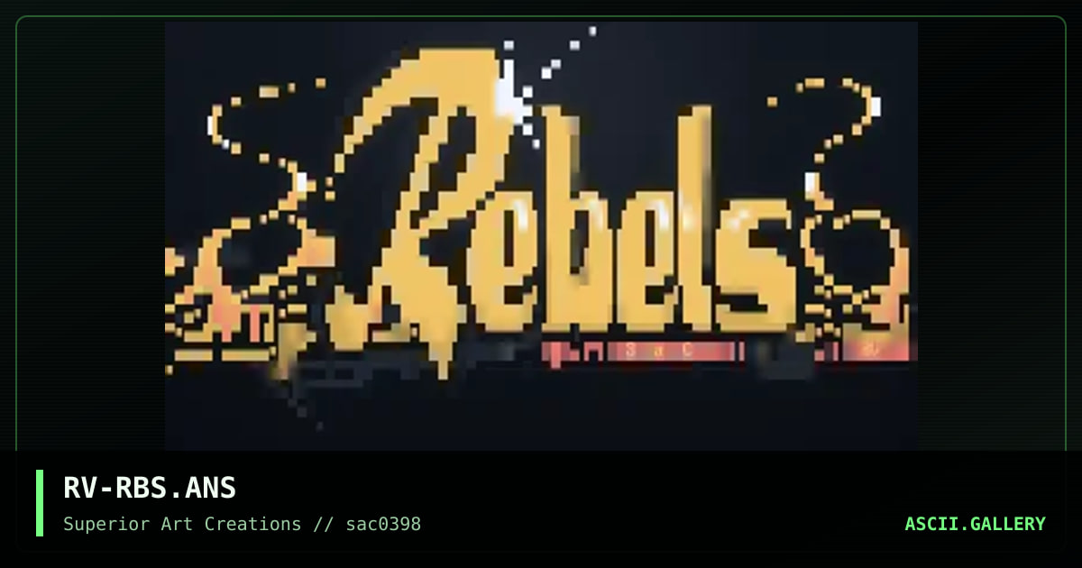 RV-RBS.ANS, by rave, 1998