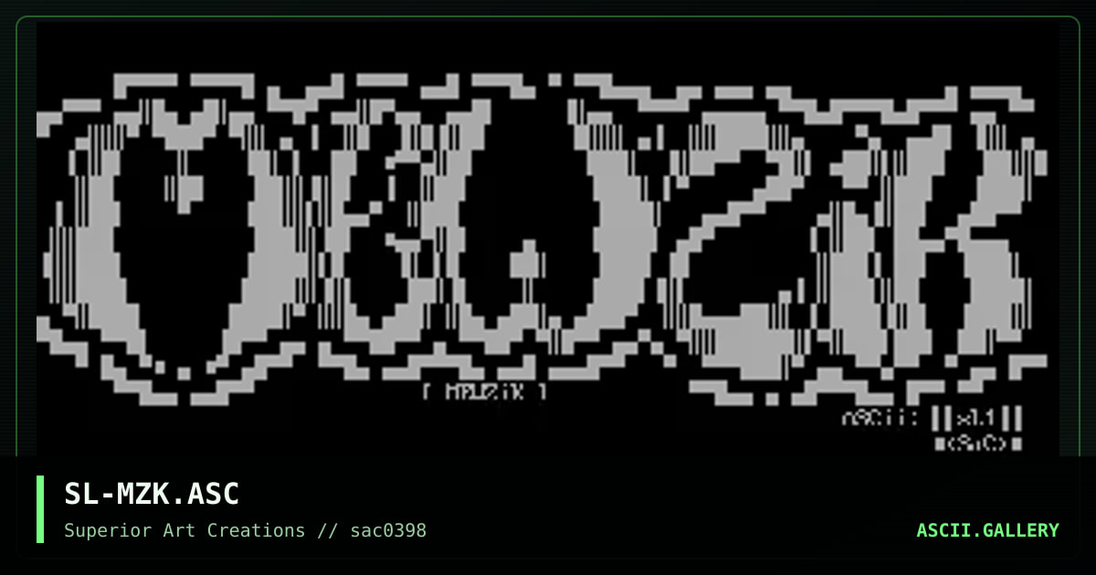SL-MZK.ASC, by strikeligt, 1998
