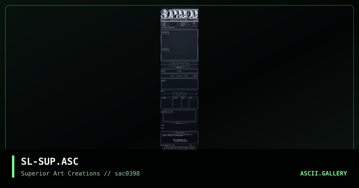 SL-SUP.ASC, by strikeligt, 1998