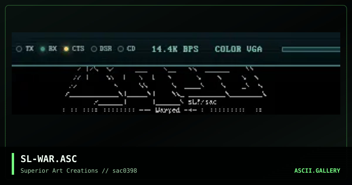 SL-WAR.ASC, by strikeligt, 1998