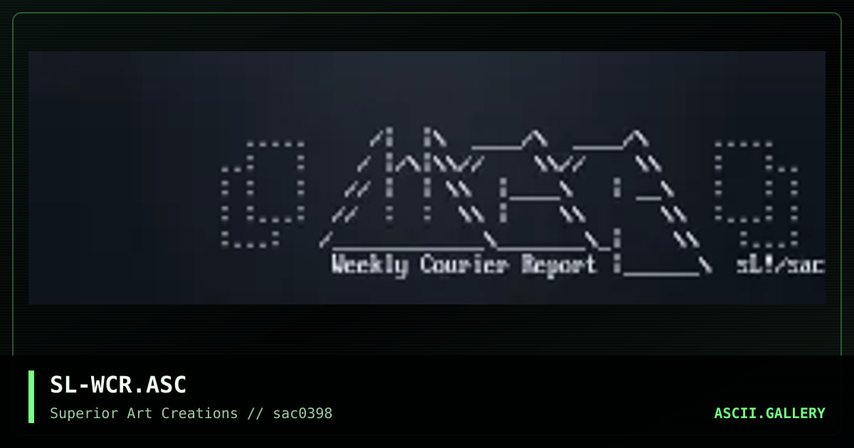SL-WCR.ASC, by strikeligt, 1998