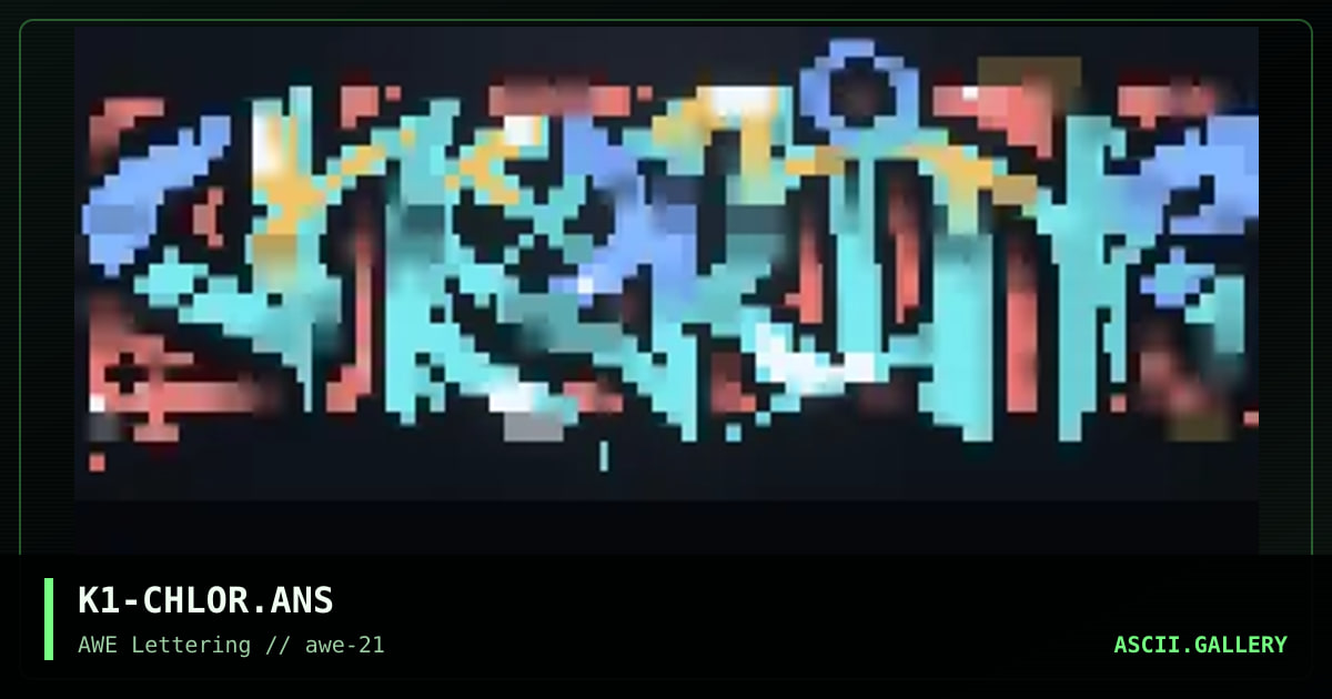 Chlorine, by knocturnal, 1999