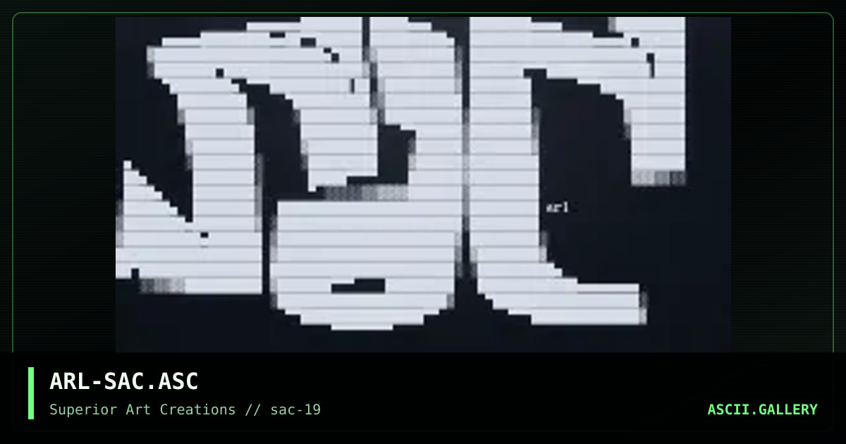 ARL-SAC.ASC, by arlequin, 2000