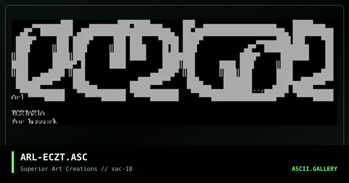 ARL-ECZT.ASC, by arlequin, 1999