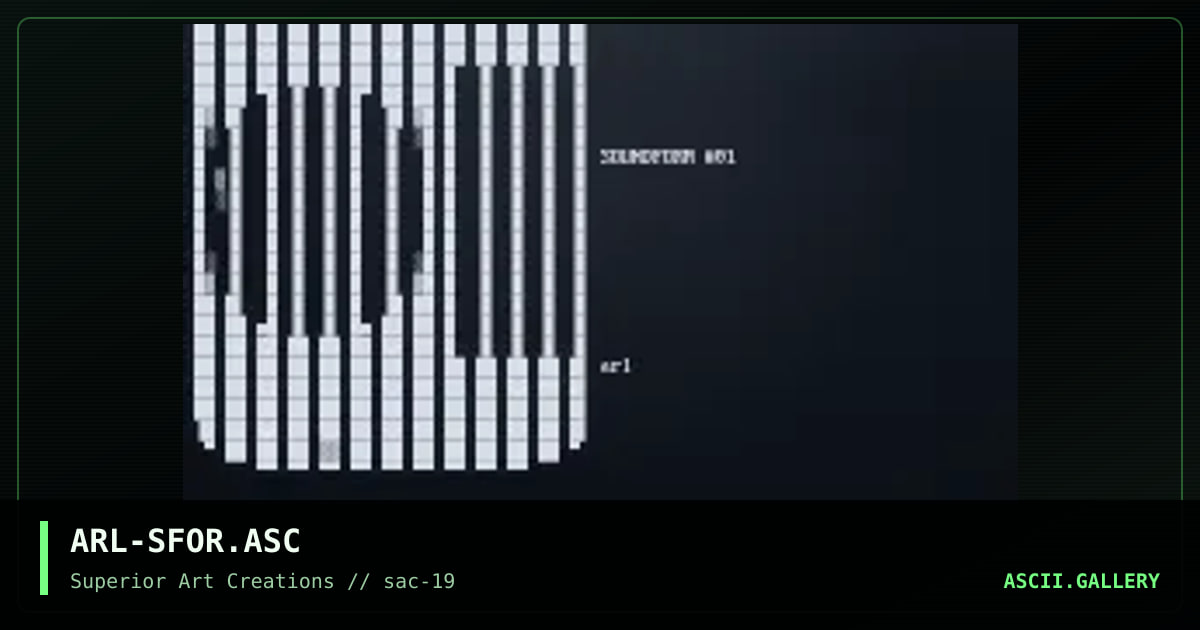 ARL-SFOR.ASC, by arlequin, 2000