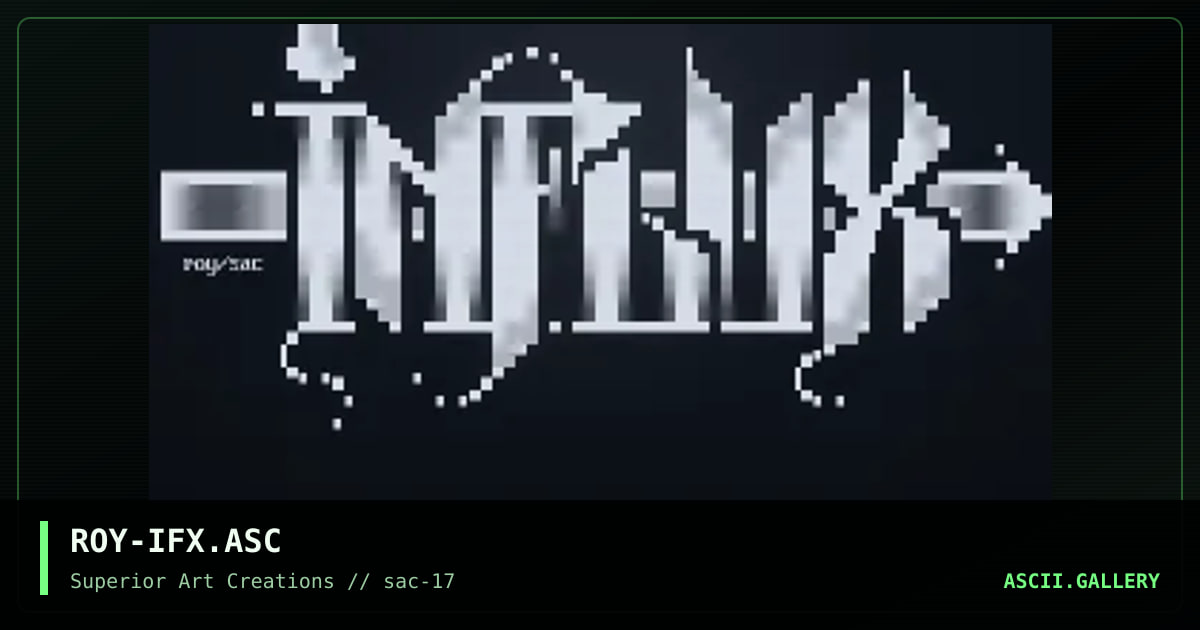 ROY-IFX.ASC, by roy, 1999