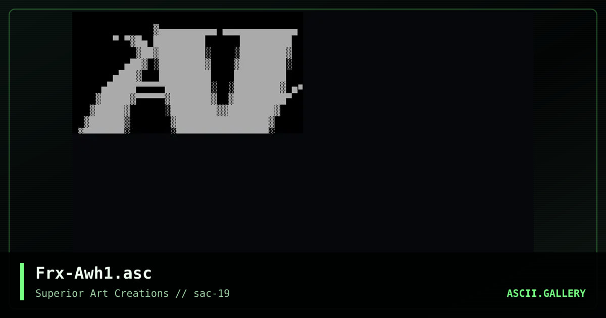 Frx-Awh1.asc, by ferrex, 2000