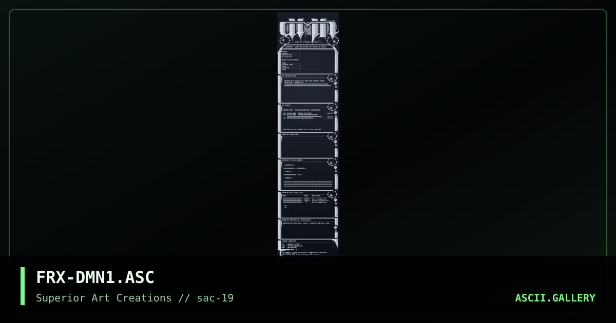 FRX-DMN1.ASC, by ferrex, 2000