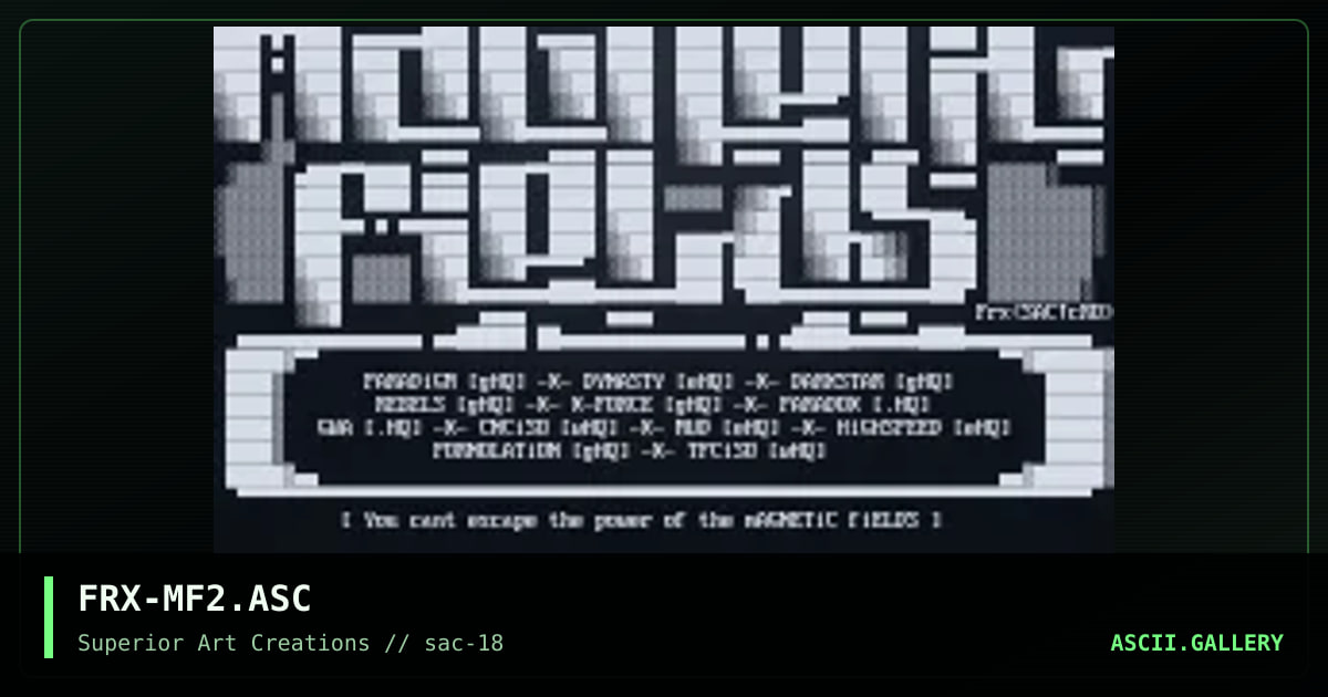 FRX-MF2.ASC, by ferrex, 1999