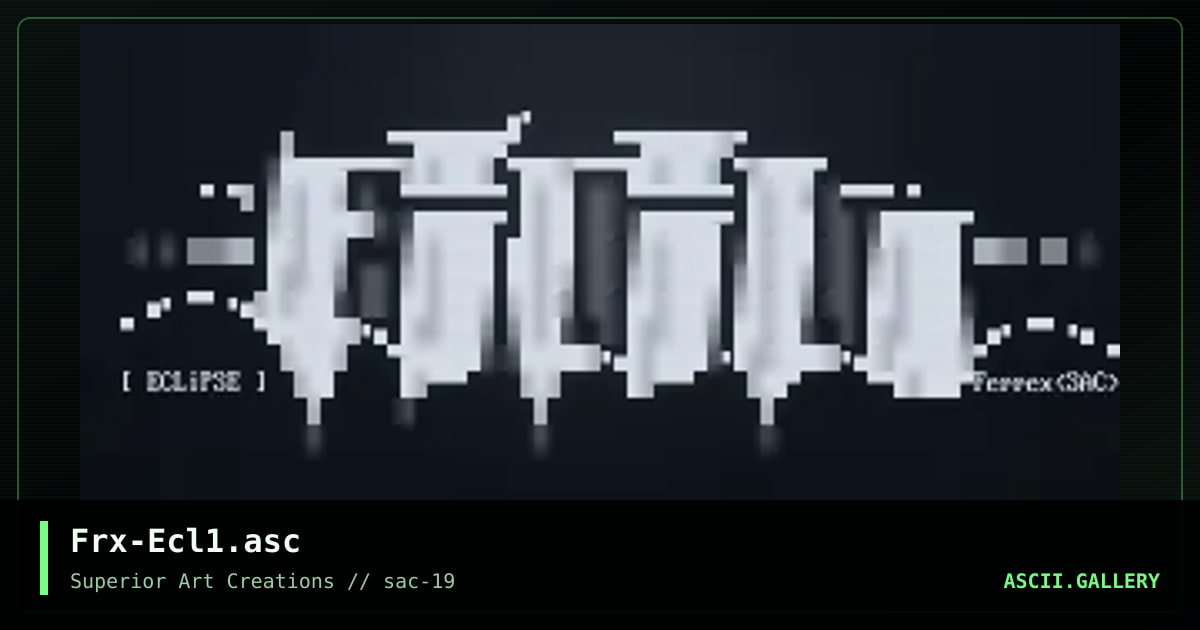 Frx-Ecl1.asc, by ferrex, 2000