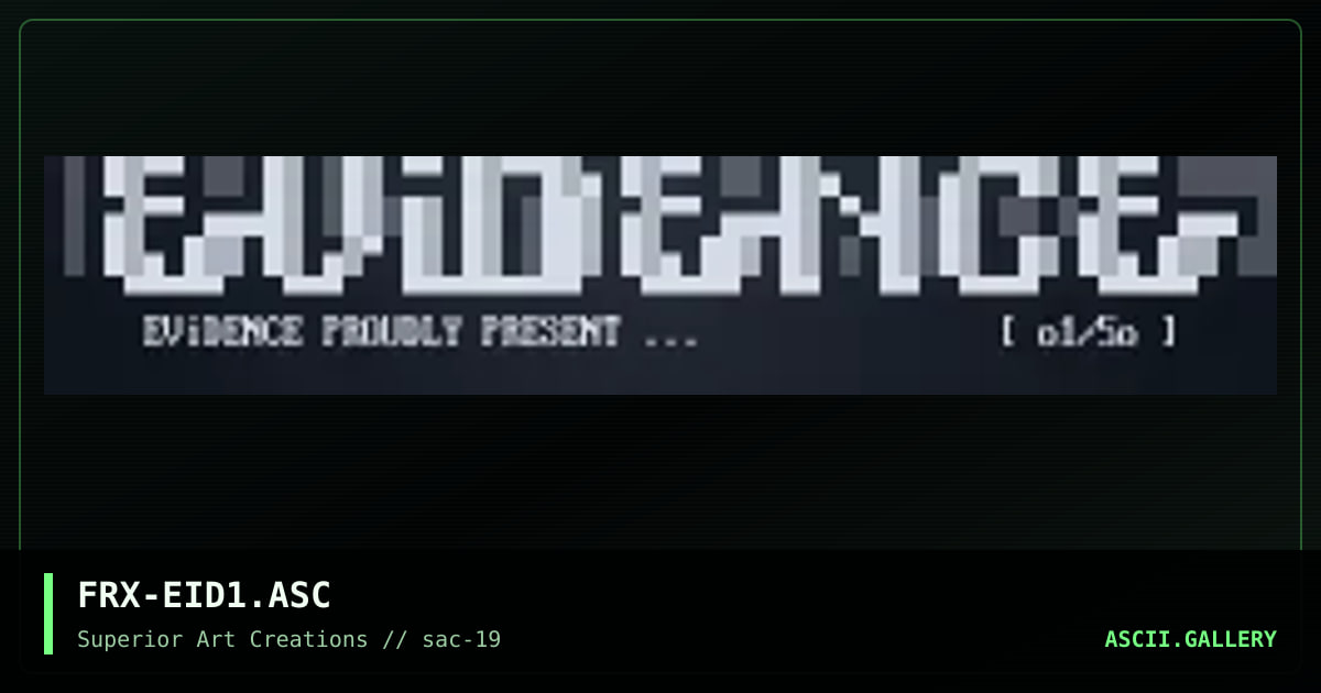 FRX-EID1.ASC, by ferrex, 2000